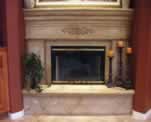 Family Room Fireplace Faux Finish